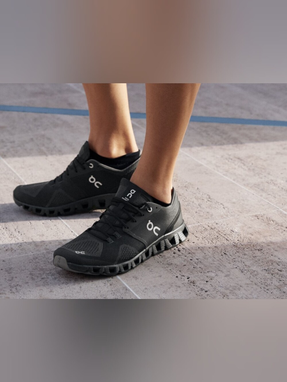 On Cloud X Women's Black / Asphalt Size 8